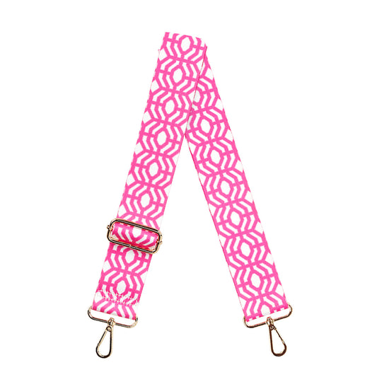 Hot Pink Trellis Crossbody Strap by Viv & Lou® - BagNook