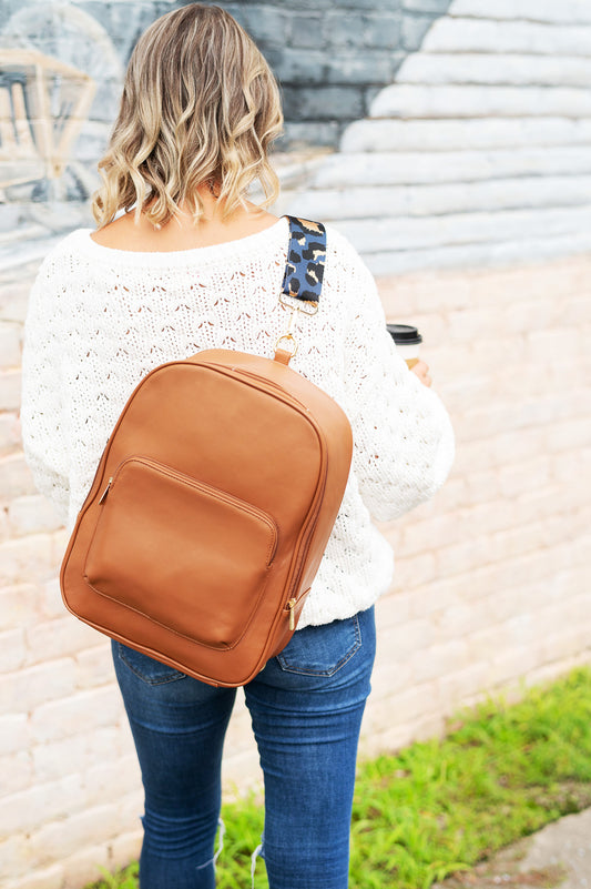 Navy Leopard Crossbody Strap by Viv & Lou® - BagNook