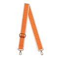 Load image into Gallery viewer, Orange Greek Key Crossbody Strap by Viv & Lou® - BagNook
