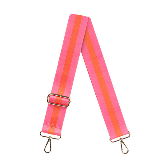 Hot Pink & Coral Crossbody Strap by Viv & Lou® - BagNook