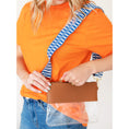 Load image into Gallery viewer, Blue Textured Crossbody Strap by Viv & Lou® - BagNook
