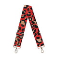 Load image into Gallery viewer, Red Leopard Crossbody Strap by Viv & Lou® - BagNook

