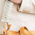 Load image into Gallery viewer, Sage Diamond Crossbody Strap by Viv & Lou® - BagNook
