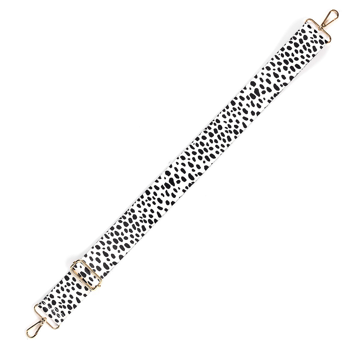 Spot On Crossbody Strap w/gold tone metal hardware by Viv & Lou® - BagNook
