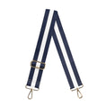 Load image into Gallery viewer, Navy Stripe Crossbody Strap by Viv & Lou® - BagNook
