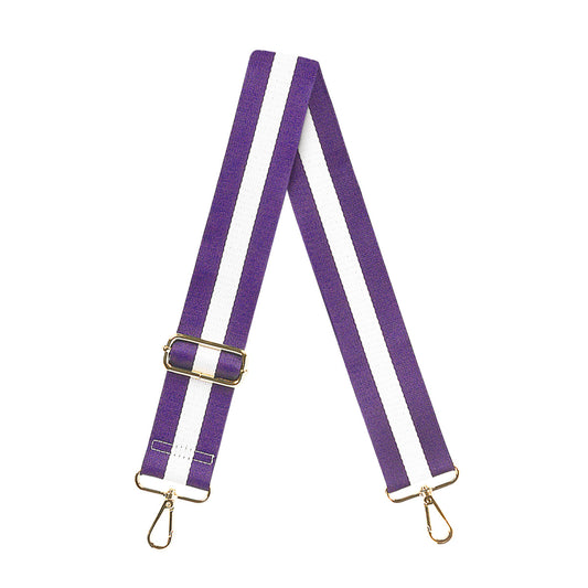 Purple Stripe Crossbody Strap by Viv & Lou® - BagNook