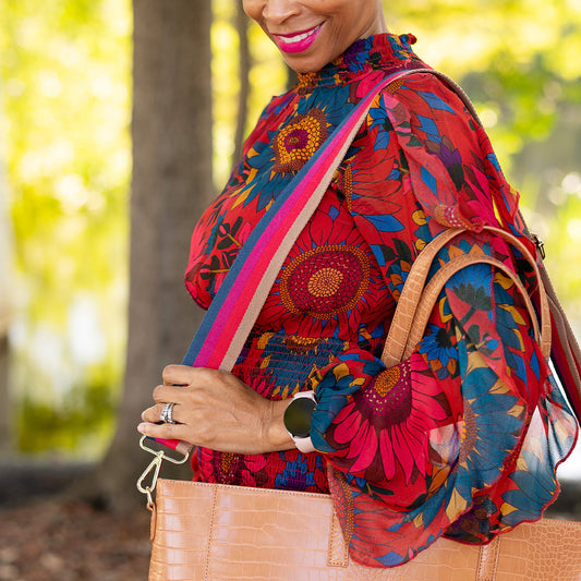 Bright Stripe Crossbody Strap by Viv & Lou® - BagNook