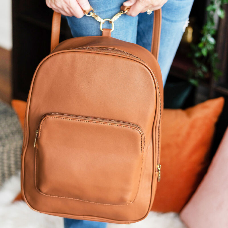 Camel Waverly Backpack - Viv & Lou® - BagNook