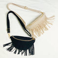 Load image into Gallery viewer, Fringed Or Not Sling Bag w/ Detachable Fringe - BagNook
