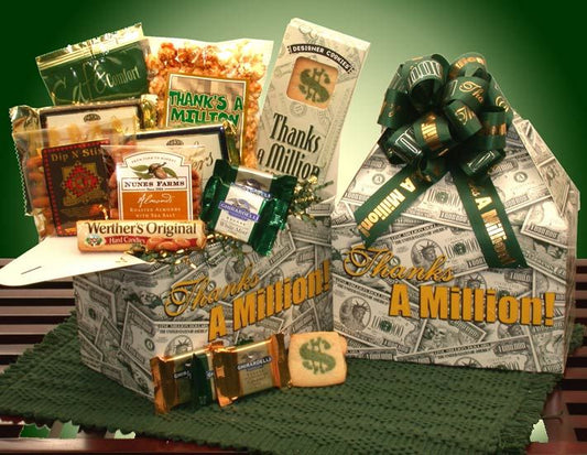 Gift Basket | Thanks A Million Deluxe Care Package - BagNook