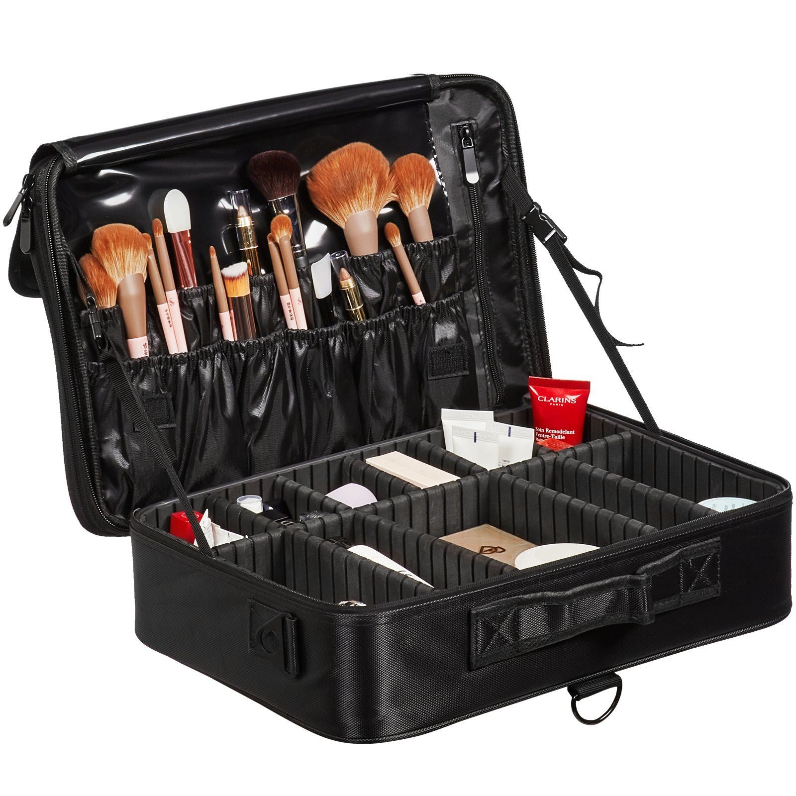 Makeup Case - Large Train Case with Handle - BagNook