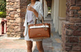 Load image into Gallery viewer, (brown)Jamie Satchel Handbag by Mia K - BagNook
