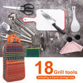 Load image into Gallery viewer, 19Pcs Camping & Picnicking Cooking Utensil Kit with Storage Bag - BagNook
