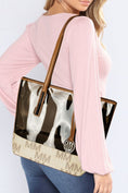 Load image into Gallery viewer, (beige)Tayla 2pc Tote & Mini by Mia K - BagNook
