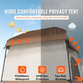 Load image into Gallery viewer, VEVOR Camping Shower Tent, 66" x 66" x 87" - BagNook
