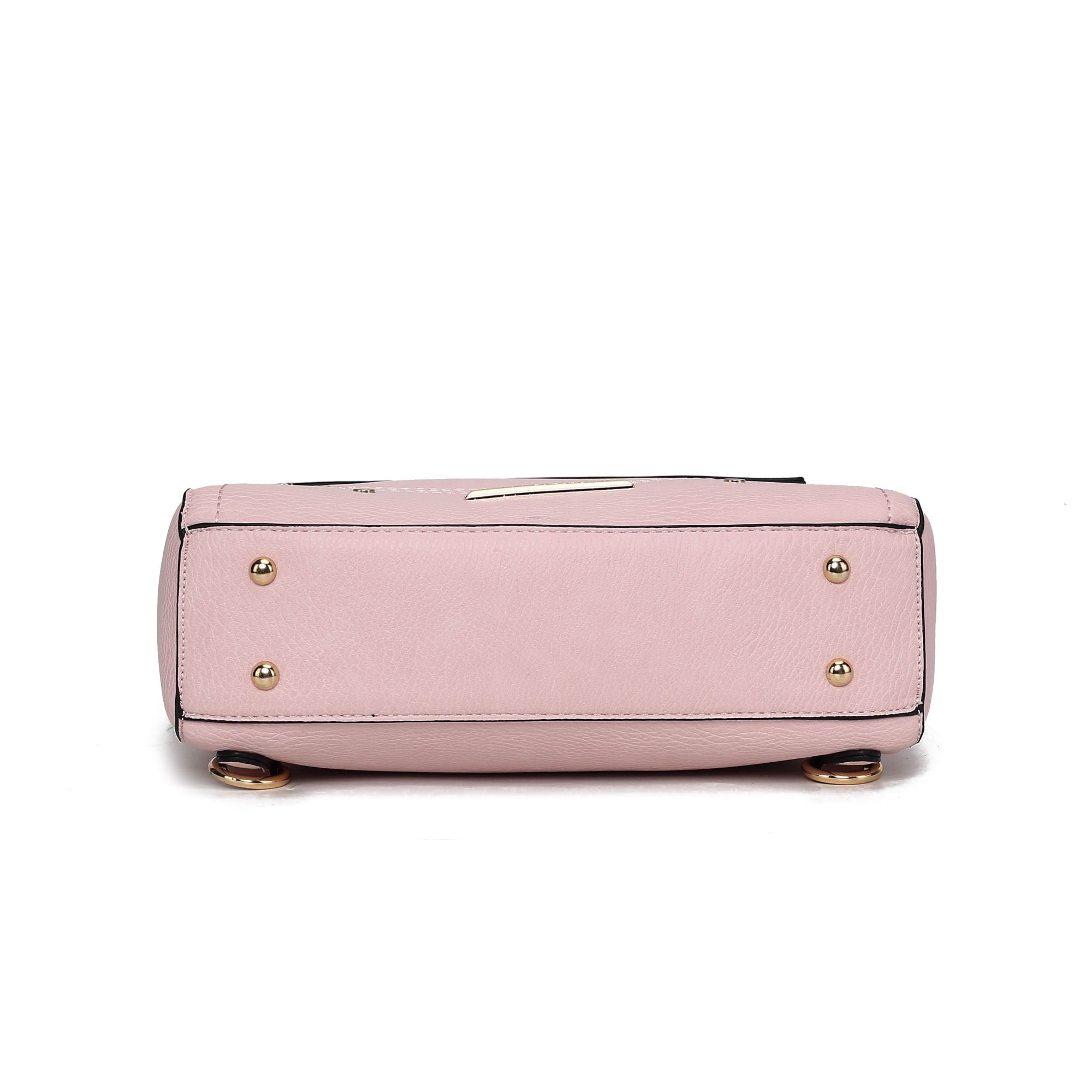 (pink)Elke Vegan Leather Backpack by Mia K - BagNook
