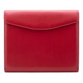 Load image into Gallery viewer, (red)The V.P Pro Faux Leather Tri Fold Padfolio - It fits a tablet! - BagNook
