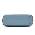Load image into Gallery viewer, (denim)Ezra Snake Embossed Shoulder Handbag by Mia K - BagNook
