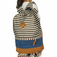 Load image into Gallery viewer, Keep in Touch Fabric Art School Daypack - BagNook
