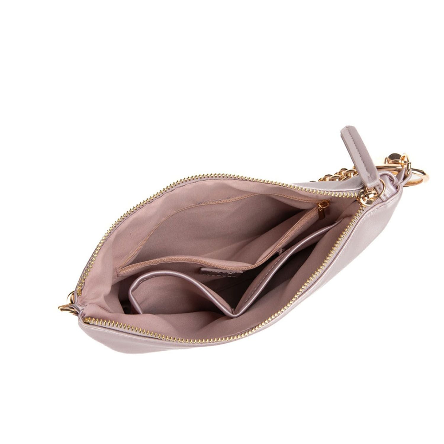 (metallic lilac)Brigitte Women's Functional Purse by Mia K - BagNook
