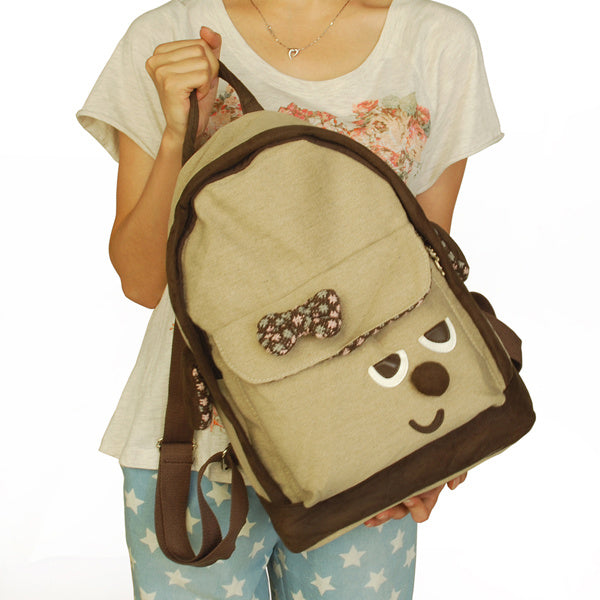 Funny Life Fabric Art School Daypack - BagNook