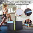Load image into Gallery viewer, VEVOR 3 in 1 Plyometric Strength Training Jump Box - Foam, 30/24/20", Black - BagNook
