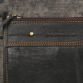 Load image into Gallery viewer, Vela Grey Clutch/Crossbody - Upcycled - BagNook
