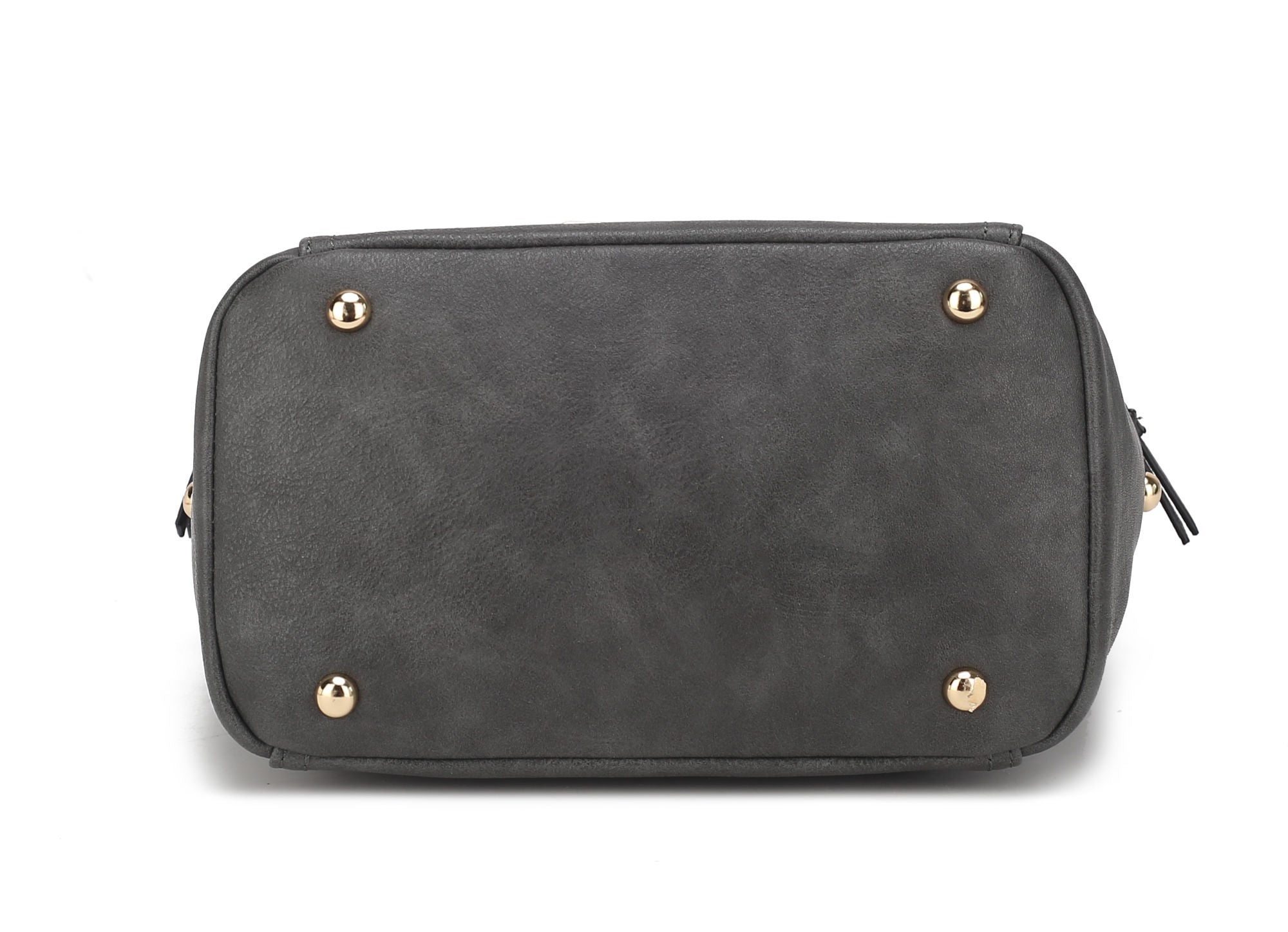 (charcoal)Lux Hobo Bag with Wallet by Mia K - BagNook