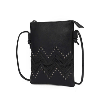 (black)Athena Women's Crossbody Bag by Mia K - BagNook