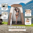 Load image into Gallery viewer, VEVOR Camping Shower Tent, 66" x 66" x 87" - BagNook
