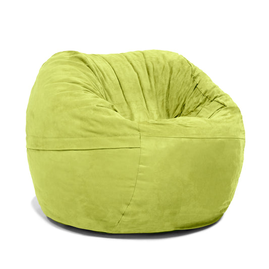 Jaxx Saxx 3 ft Round Bean Bag - Lime - BagNook