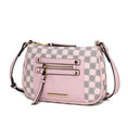 Load image into Gallery viewer, (pink)Essie Circular Print Crossbody Bag by Mia K - BagNook
