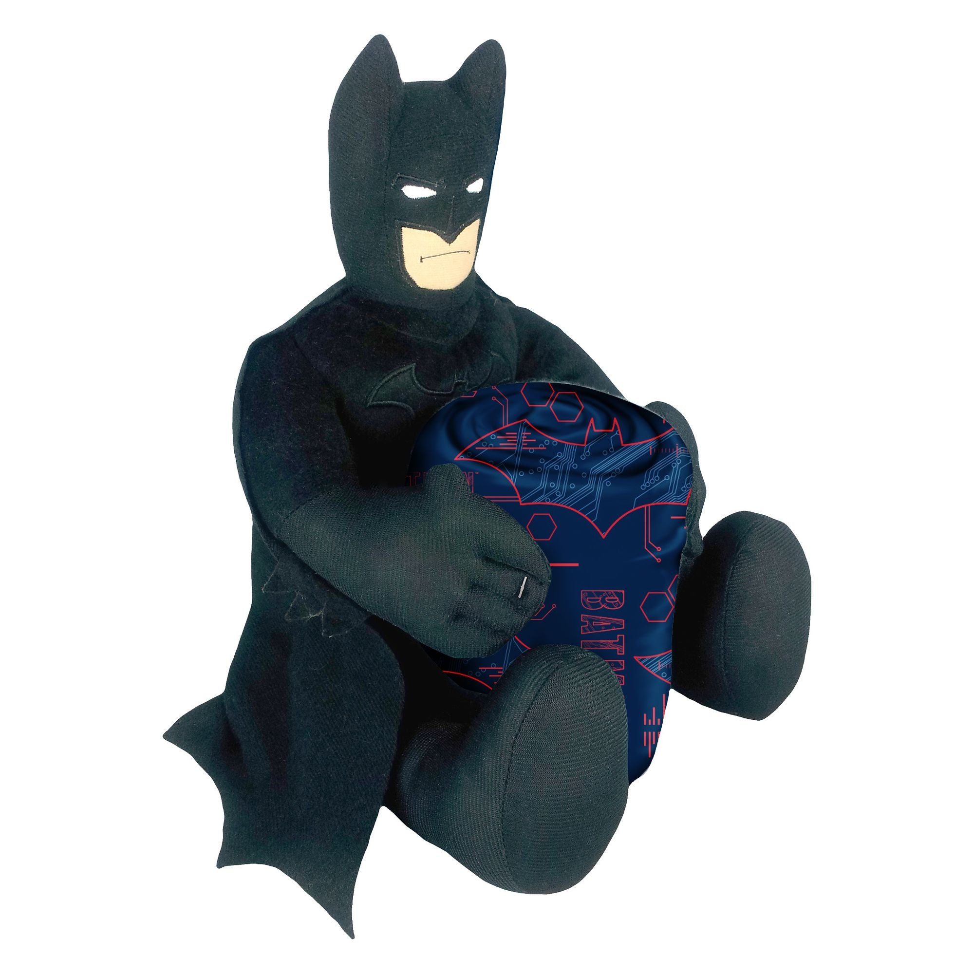 Batman - Cyber Symbols Throw Blanket & Hugger Set - BagNook