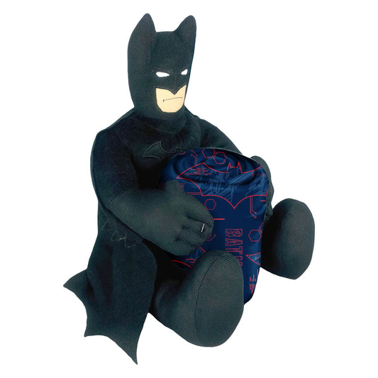 Batman - Cyber Symbols Throw Blanket & Hugger Set - BagNook