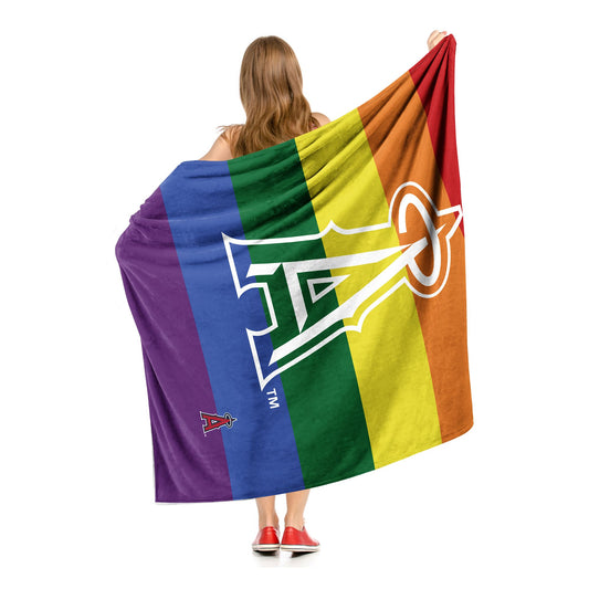 PRIDE SERIES - ANGELS - Silk Touch Sherpa Throw Blanket - BagNook