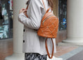 Load image into Gallery viewer, (brown)Hayden Quilted w/Studs Daypack - BagNook
