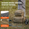 Load image into Gallery viewer, VEVOR Tactical Range Backpack for 6 Pistols - Brown - BagNook
