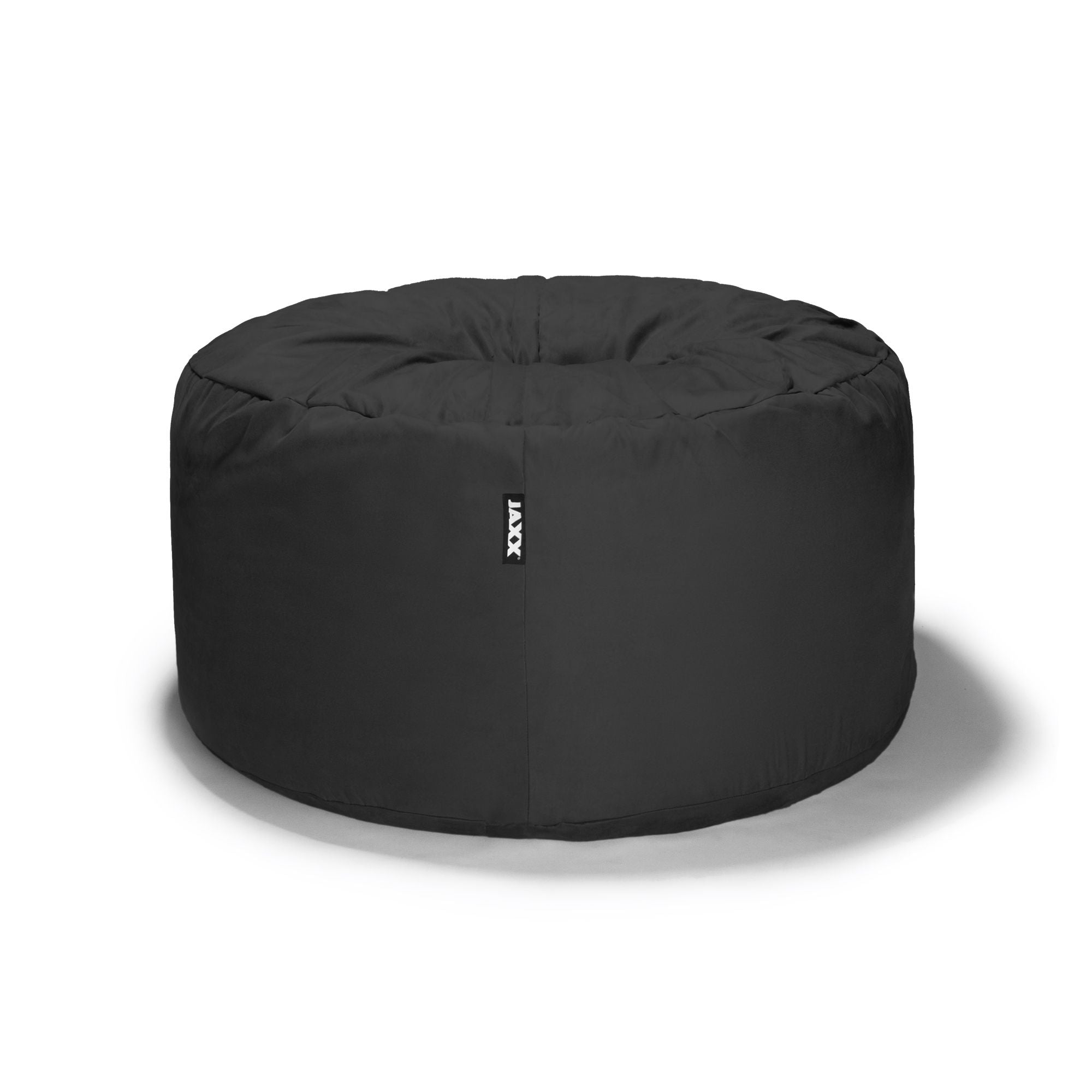 Jaxx Saxx 4 Foot Round Bean Bag, Black - BagNook