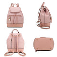 Load image into Gallery viewer, (pink)Porsha Vegan Leather Daypack by Mia K - BagNook
