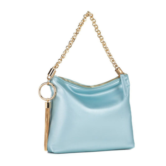 (metallic blue)Brigitte Women's Functional Purse by Mia K - BagNook