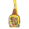 Load image into Gallery viewer, Tour Sling backpack w/ Front Pocket - Summer Jungle - Upcycled - BagNook
