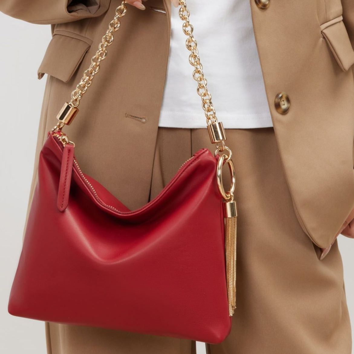 (wine)Brigitte Women's Functional Purse by Mia K - BagNook