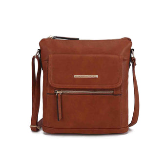 (cognac)Triss Women's Crossbody Bag by Mia K - BagNook