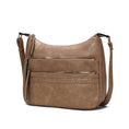 Load image into Gallery viewer, (taupe)Oakley Shoulder Bag Vegan Leather by Mia K - BagNook
