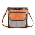 Load image into Gallery viewer, Royce Dawn Crossbody - Upcycled Leather - BagNook
