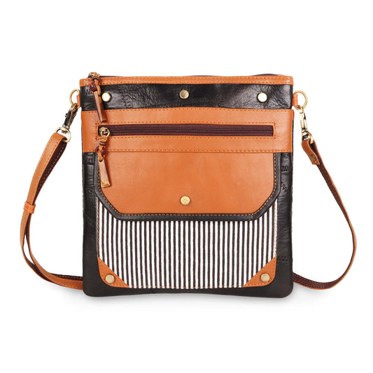 Royce Dawn Crossbody - Upcycled Leather - BagNook