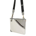 Load image into Gallery viewer, FOXIE - Grayson Wide Crossbody - White - BagNook
