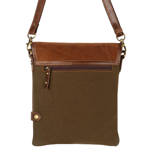 Empire Brown Medium Crossbody - BagNook
