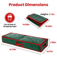 Load image into Gallery viewer, 2Pcs Christmas Wrapping Paper Storage Containers - BagNook
