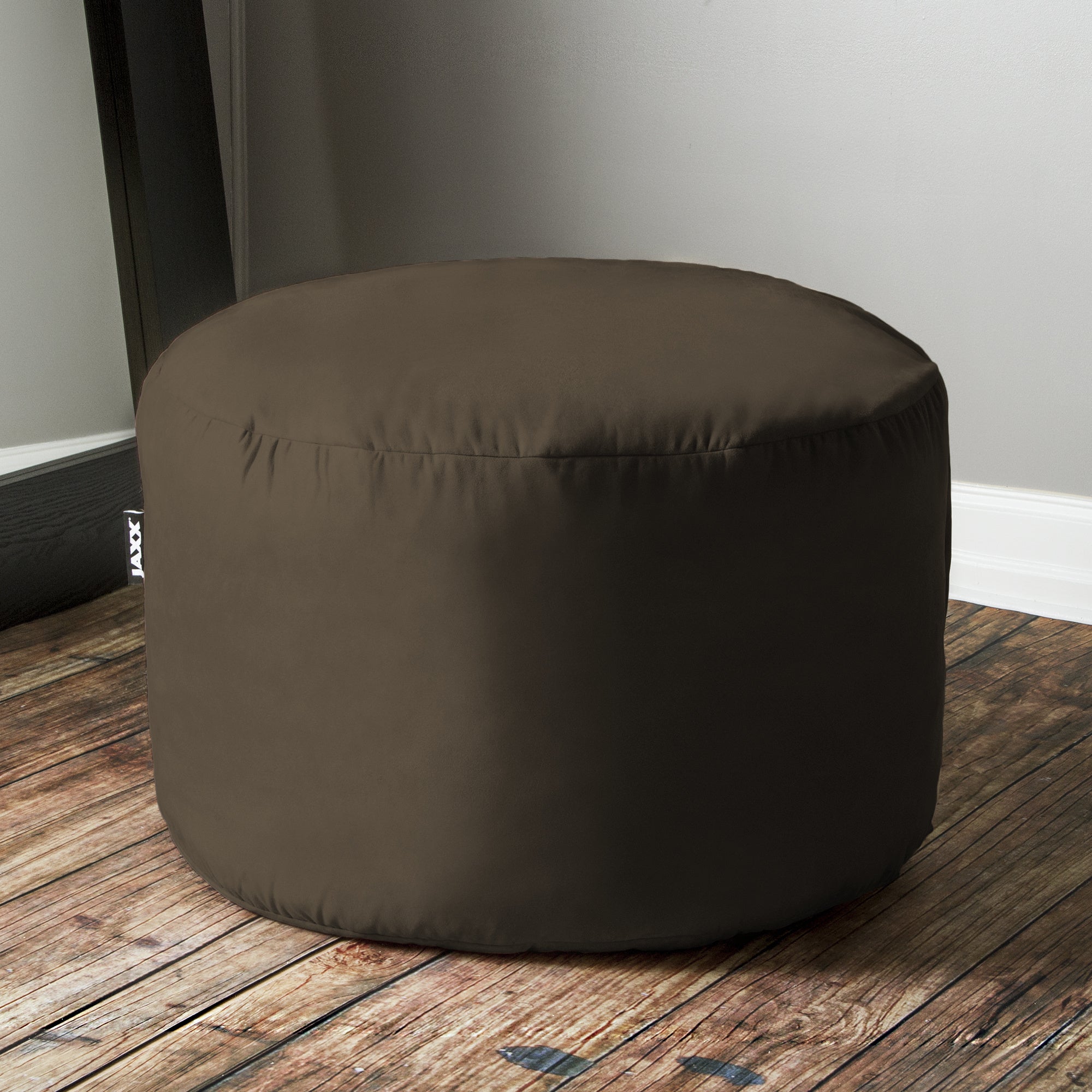 Jaxx Saxx 3 ft Round Bean Bag - Chocolate - BagNook